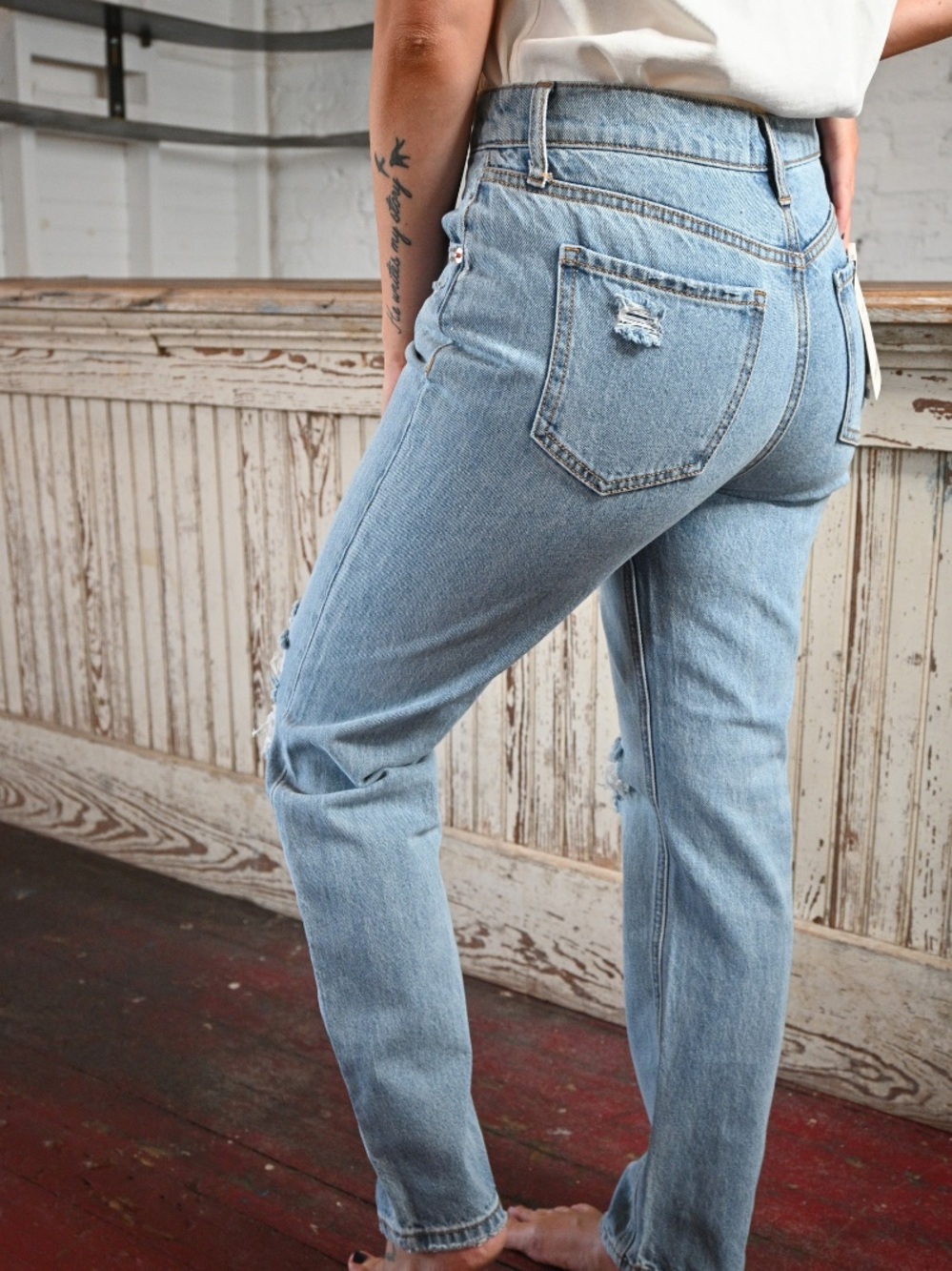 Abercrombie & Fitch The 90s skinny high rise